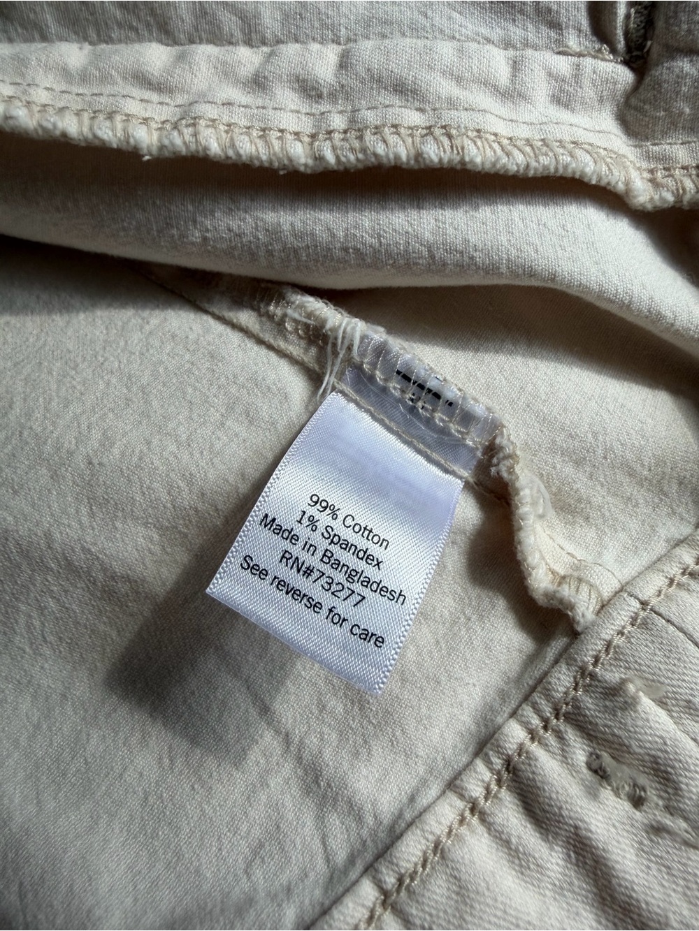 NWT sonoma plus size ecru denim 90’s trucker button up classic cotton jacket - Picture 7 of 9